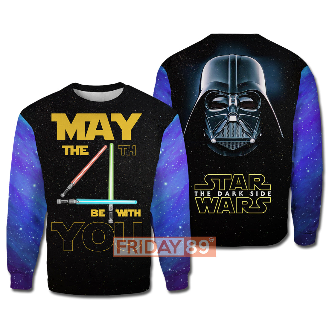 Unifinz SW T-shirt D.Vader May the 4th Be With You 3D Print T-shirt Amazing High Quality SW Hoodie Sweater Tank 2023