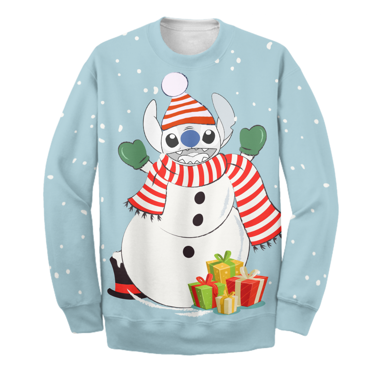 Unifinz DN Stitch Sweater The S Snowman Long Sleeve DN Stitch Sweatshirt 2022