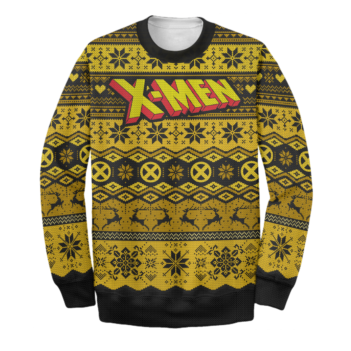 Unifinz MV X-men Sweater X-men Ugly Long Sleeve Printing MV X-men Sweatshirt 2022