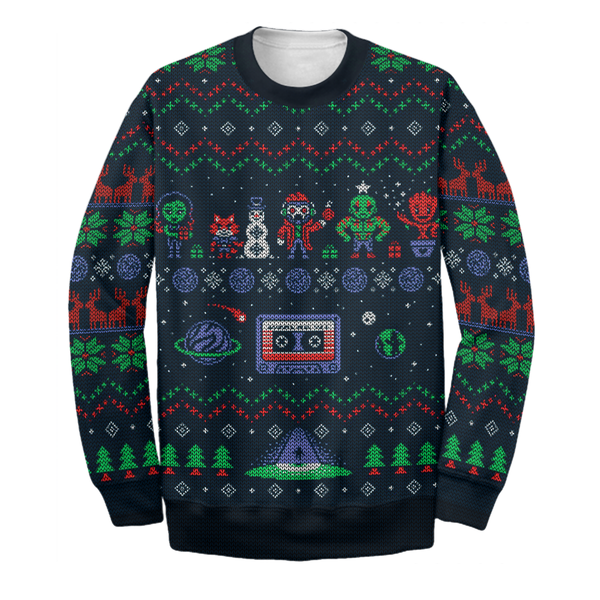 Unifinz GOT Sweater GOT Ugly Long Sleeve Printing GOT Sweatshirt 2022