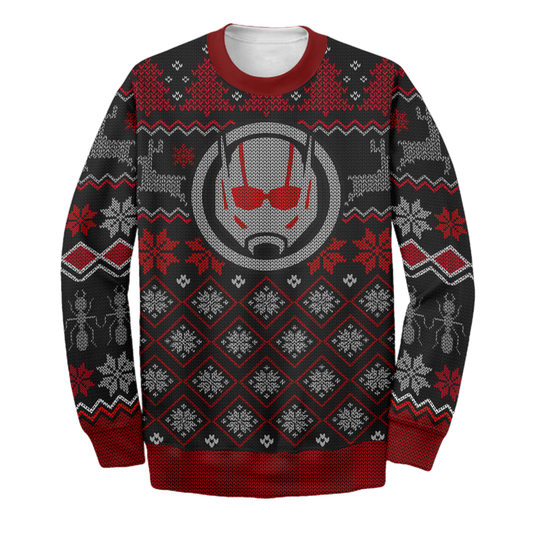 Unifinz MV Antman Sweater AM Ugly Long Sleeve Printing Ugly Sweater MV Antman Sweatshirt 2022