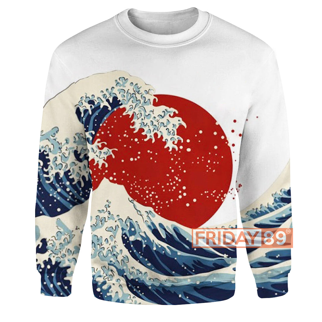 Unifinz Japan Hoodie The Great Wave of Fukushima Japan Culture 3D Print T-shirt Amazing Japan Shirt Sweater Tank 2023