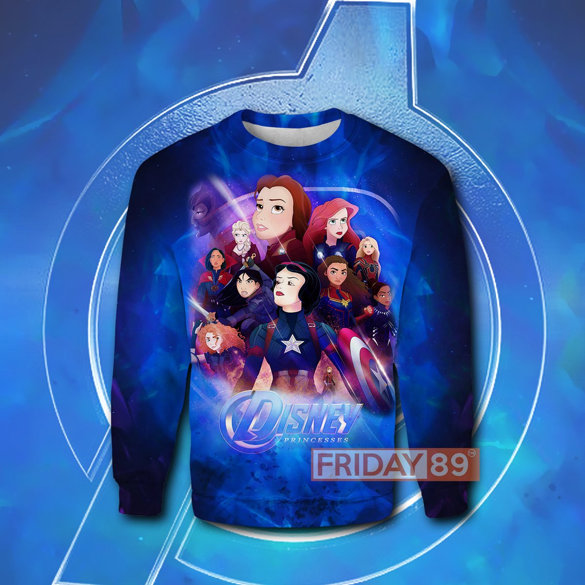 DN Princesses Avs All Over Print Hoodie T-shirt