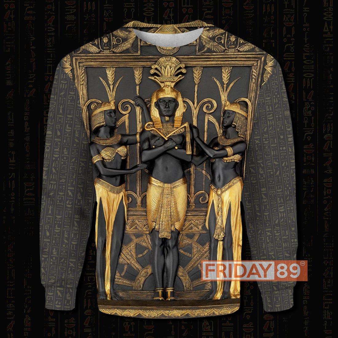 Ancient Egypt Pharaoh 3D Print Hoodie T-shirt