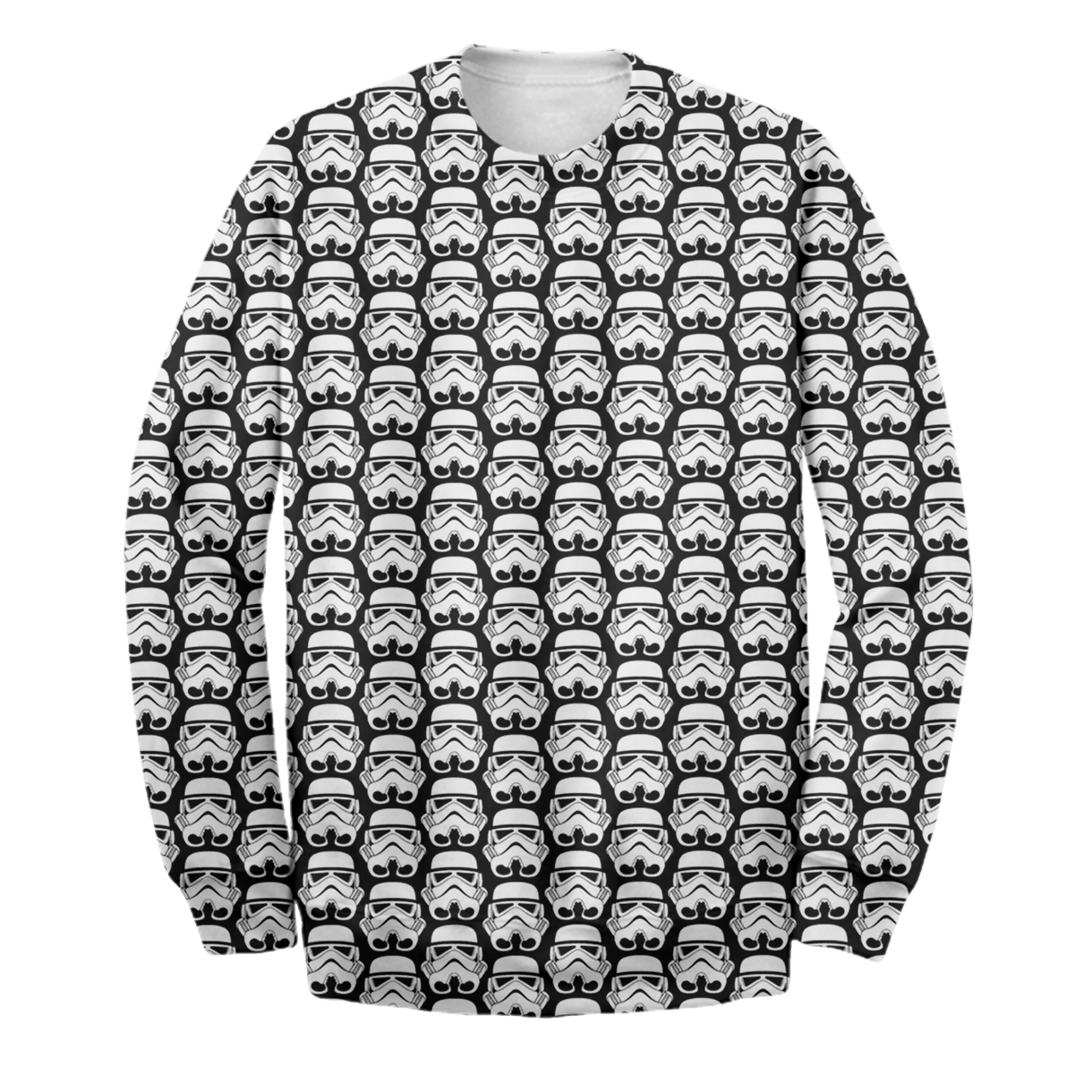 Unifinz SW T-shirt SW Stormtrooper Pattern T-shirt Awesome SW Hoodie Sweater Zip 2022