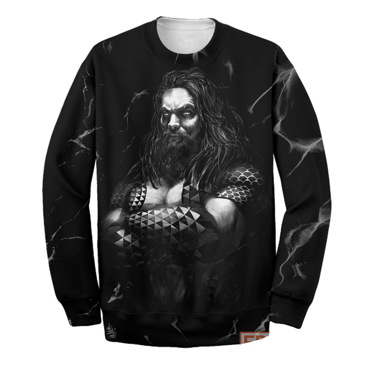 Unifinz DC Aquaman T-shirt Aquaman Black & White 3D Print T-shirt Cool DC Aquaman Hoodie Sweater Tank 2024