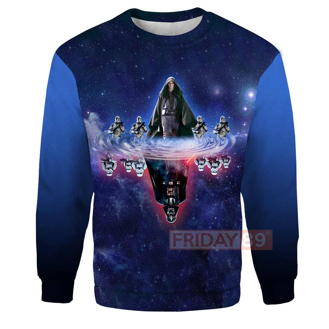 Unifinz SW T-shirt Dark Side Reflection Mirror Water T-shirt Awesome SW Hoodie Sweater Tank 2023