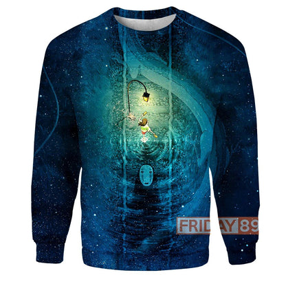 Unifinz GB Spirited Away Hoodie GB Spirited Away No Face T-shirt Awesome GB Shirt Sweater Tank 2023