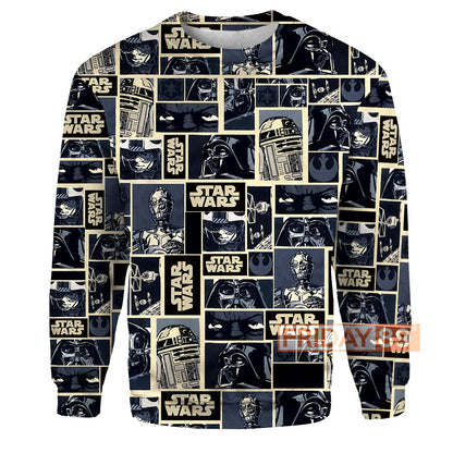 Unifinz SW T-shirt SW Dark Side Comic T-shirt Amazing High Quality SW Hoodie Sweater Tank 2023