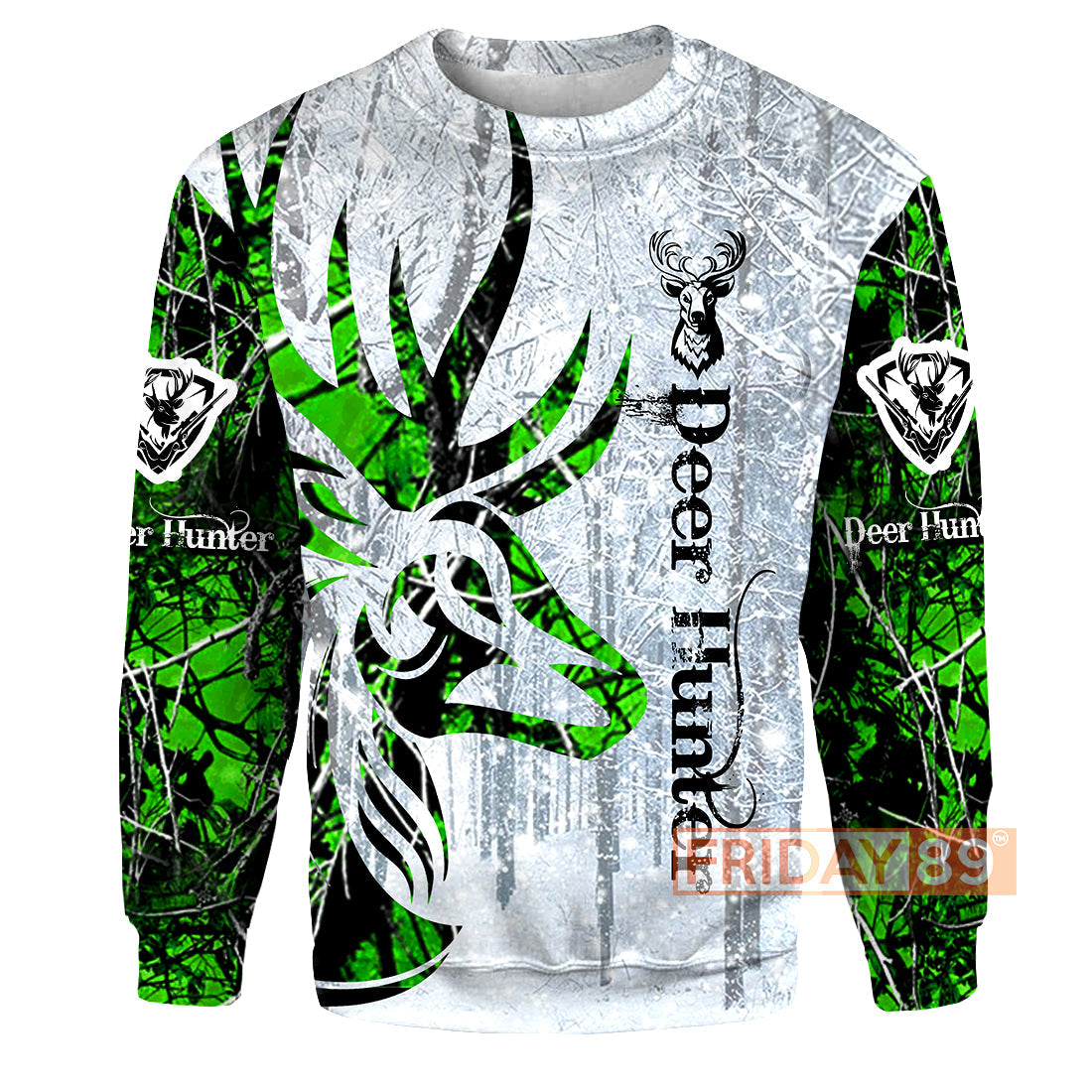 Unifinz Hunting Hoodie Deer Hunter Deer Shadow Art T-shirt Cool High Quality Hunting Shirt Sweater Tank 2024