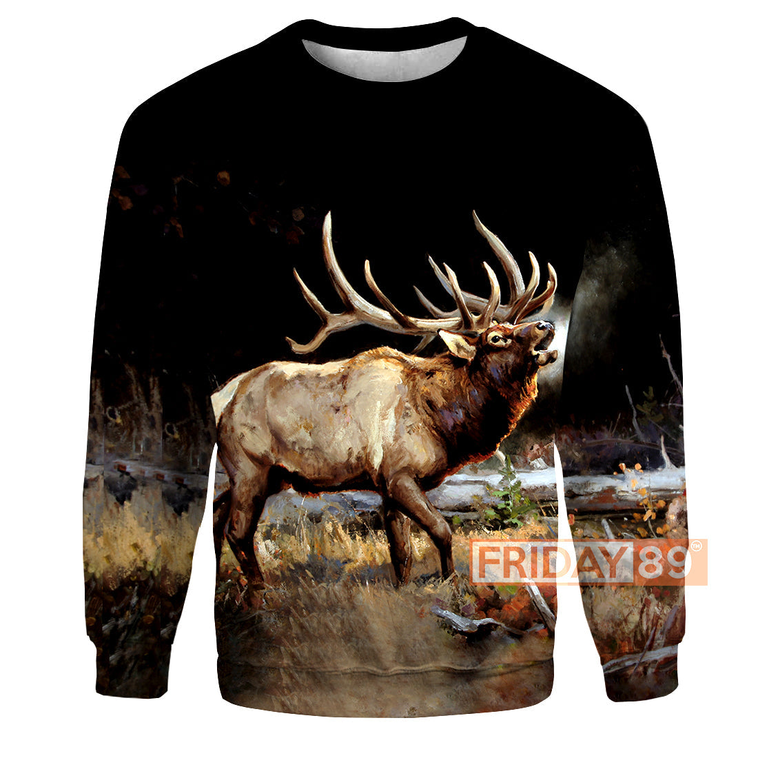 Unifinz Hunting Hoodie Beauty Deer Moose Wildlife Art Hunting 3D Print T-shirt Cool Hunting Shirt Sweater Tank 2023