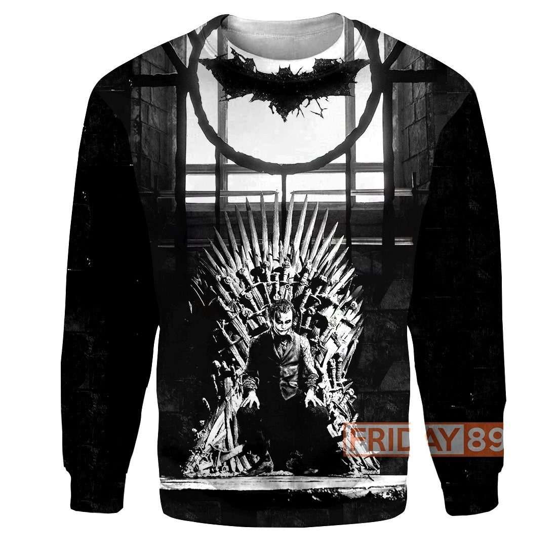 Unifinz DC GOT T-shirt 3D Print Gotham Thrones T-shirt Amazing DC GOT Hoodie Sweater Tank 2023