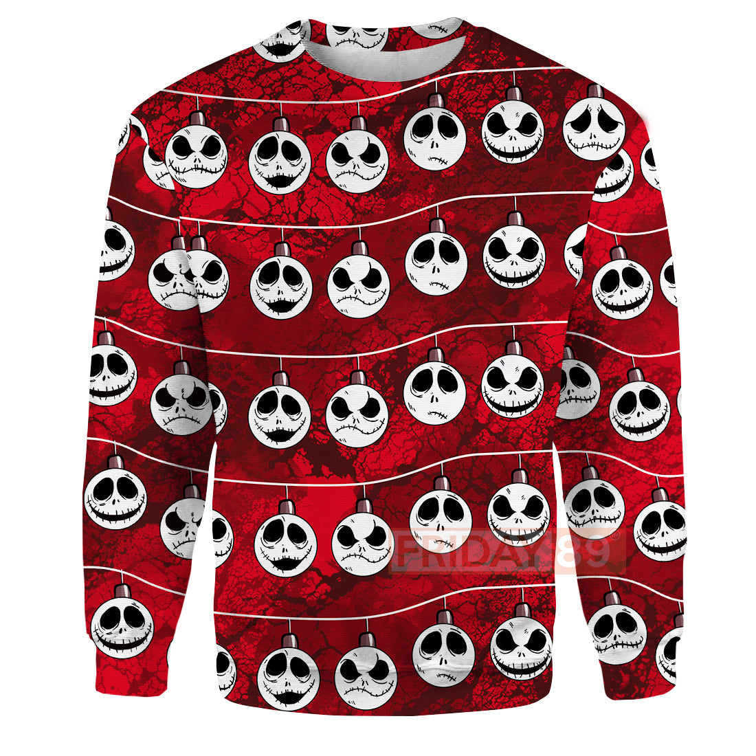 Unifinz TNBC Hoodie The Nightmare Faces - Jack Christmas T-shirt TNBC Shirt Sweater Tank 2023