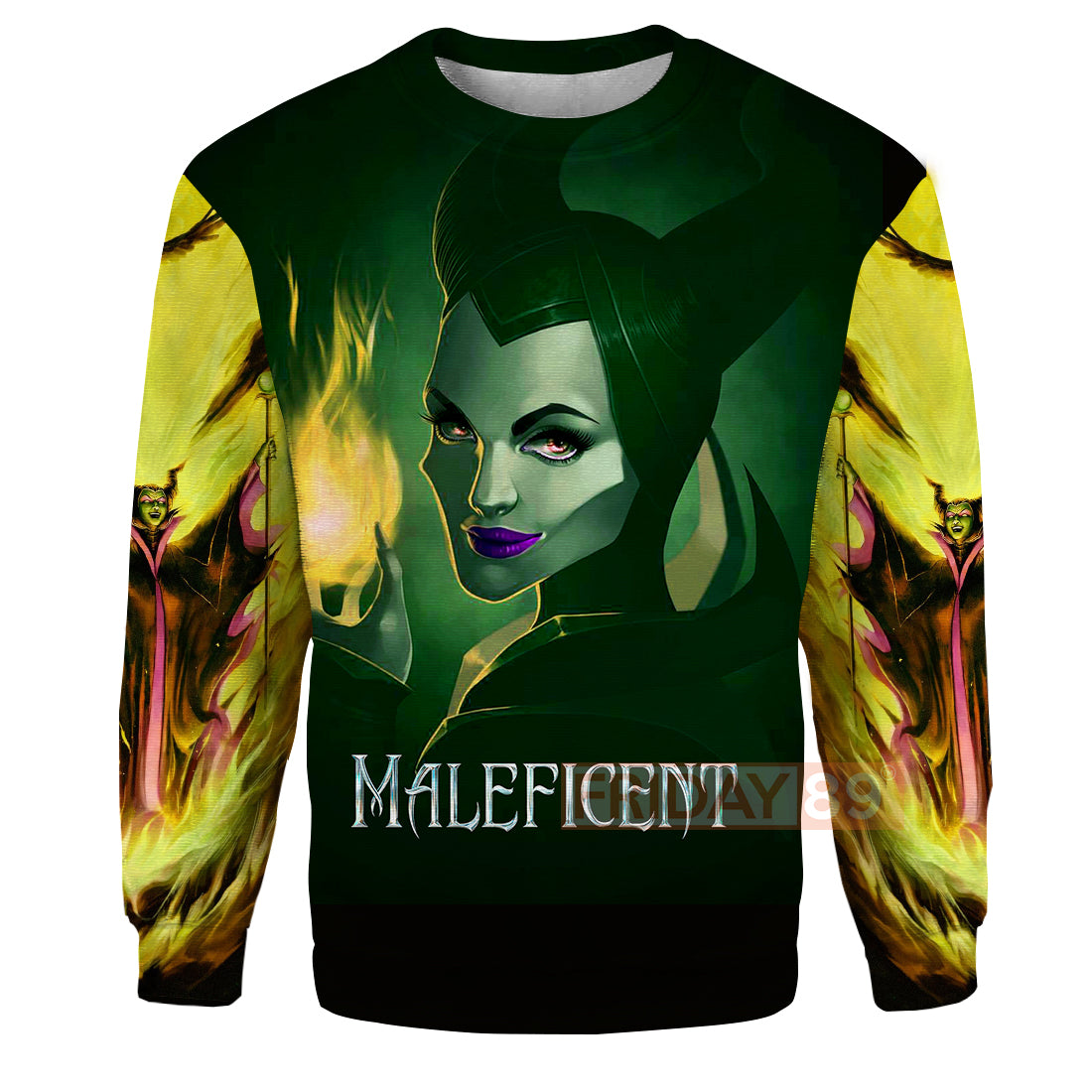 Unifinz DN Maleficent T-shirt Maleficent Beauty Art 3D T-shirt Cool DN Maleficent Hoodie Sweater Tank 2023
