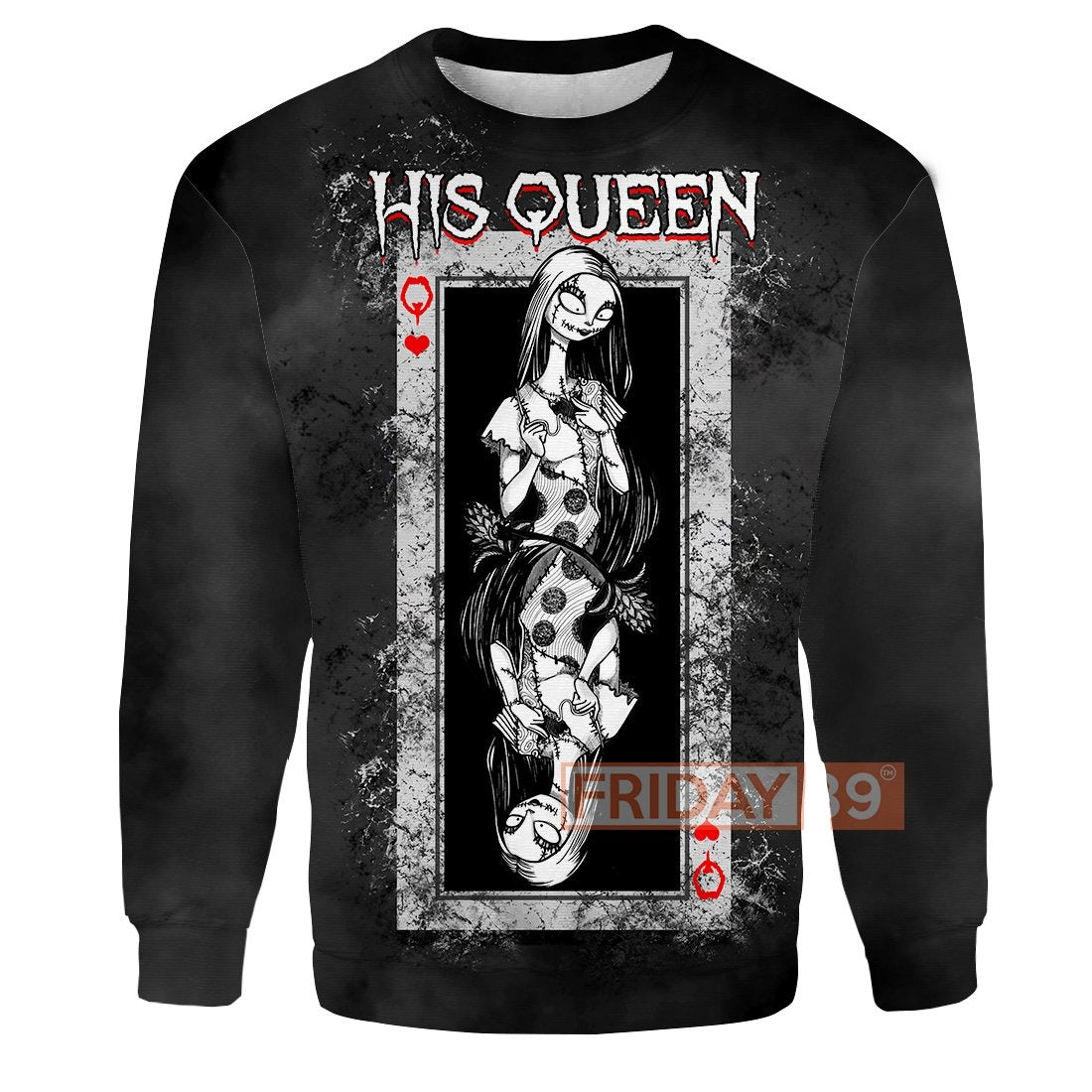 Unifinz TNBC T-shirt Sally His Queen 3D Print T-shirt TNBC Hoodie Sweater Tank 2023