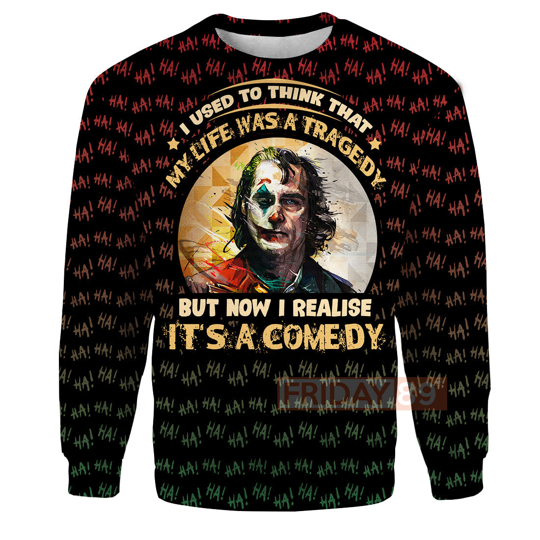 Unifinz MV Joker Hoodie Life Is A Comedy T-shirt High Quality MV Joker Shirt Sweater Tank 2023