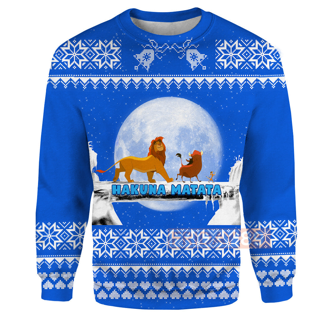 Unifinz LK T-shirt Hakuna Matata Walking Christmas Pattern T-shirt DN LK Hoodie Sweater Tank 2023