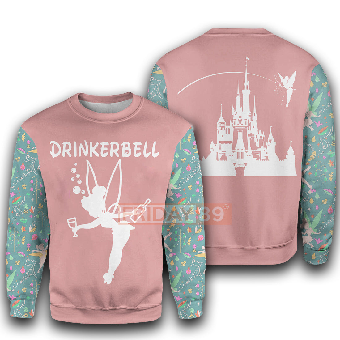 Unifinz DN T-shirt Drinkerbell Drinking Fairy T-shirt Funny High Quality DN Hoodie Sweater Tank 2024
