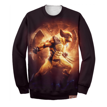 Unifinz MV Wolverine Hoodie The W-X T-shirt Amazing MV Wolverine Shirt Sweater Tank 2024