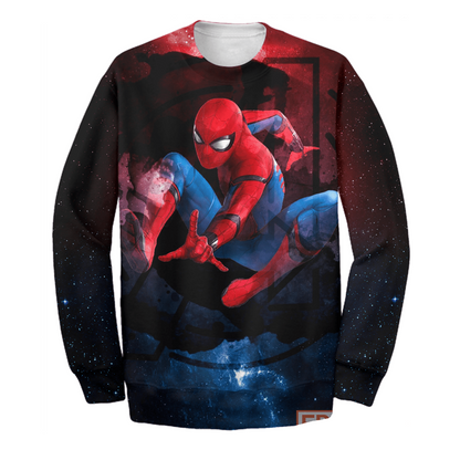 Unifinz MV Spiderman Hoodie Spidey Galaxy T-shirt Amazing MV Spiderman Shirt Sweater Tank 2024