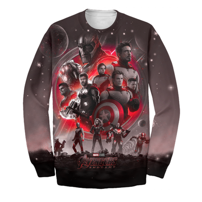 Unifinz MV T-shirt Avengers End Game Limited Edition T-shirt MV Hoodie Sweater Tank 2024