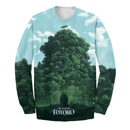 Unifinz My Neighbor Totoro Hoodie My Neighbor Totoro 3D Print T-shirt My Neighbor Totoro Shirt Sweater Tank 2024