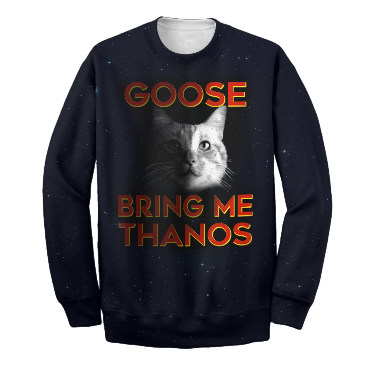 Unifinz MV T-shirt Goose-Bring Me Thanos Black 3D Print T-shirt Amazing MV Hoodie Sweater Tank 2024