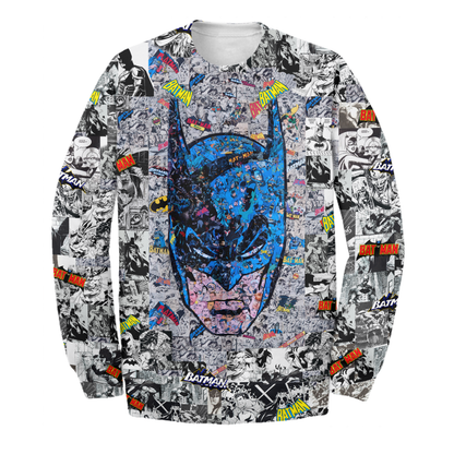 Unifinz DC T-shirt Batman Robin 3D Print T-shirt Awesome DC Hoodie Sweater Tank 2024