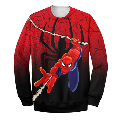 Unifinz MV Hoodie Cool Spider Man 3D Print T-shirt Amazing MV Shirt Sweater Tank 2024