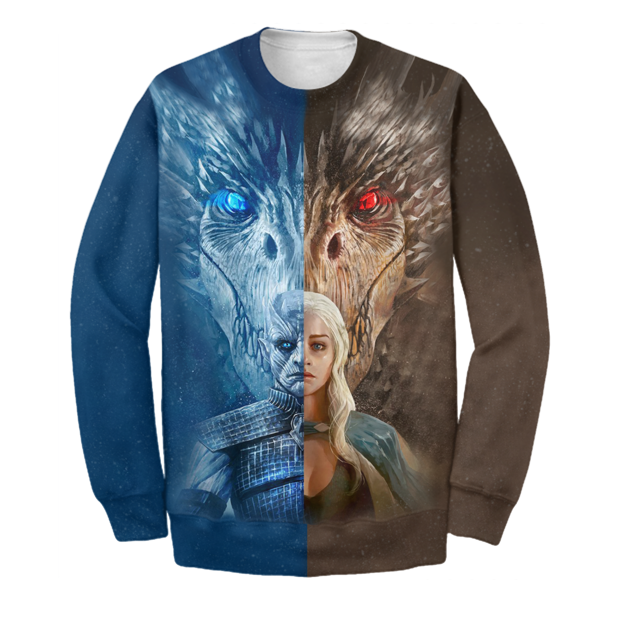 Unifinz GOT T-shirt Ice & Fire Dragon Got 3D Print T-shirt GOT Hoodie Sweater Tank 2024