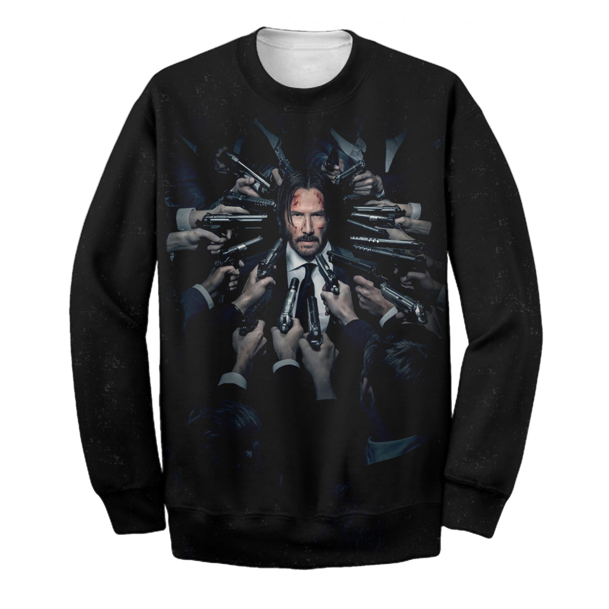 Unifinz JW Hoodie John Wick Shooting 3D Print T-shirt Amazing JW Shirt Sweater Tank 2024