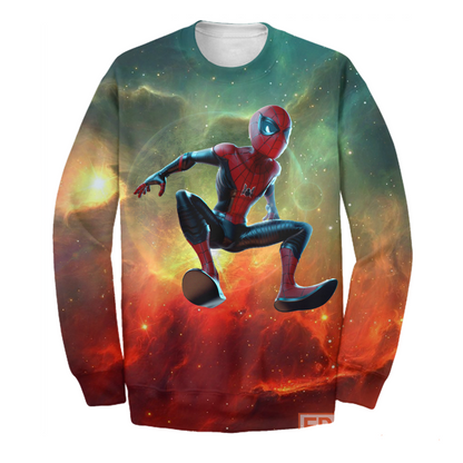 Unifinz Spider Man Hoodie Jumping Spider Man T-shirt MV Spider Man Shirt Sweater Tank 2024