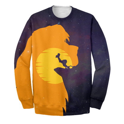Unifinz DN LK Hoodie The Lion King 3D Print T-shirt Amazing DN LK Shirt Sweater Tank 2024
