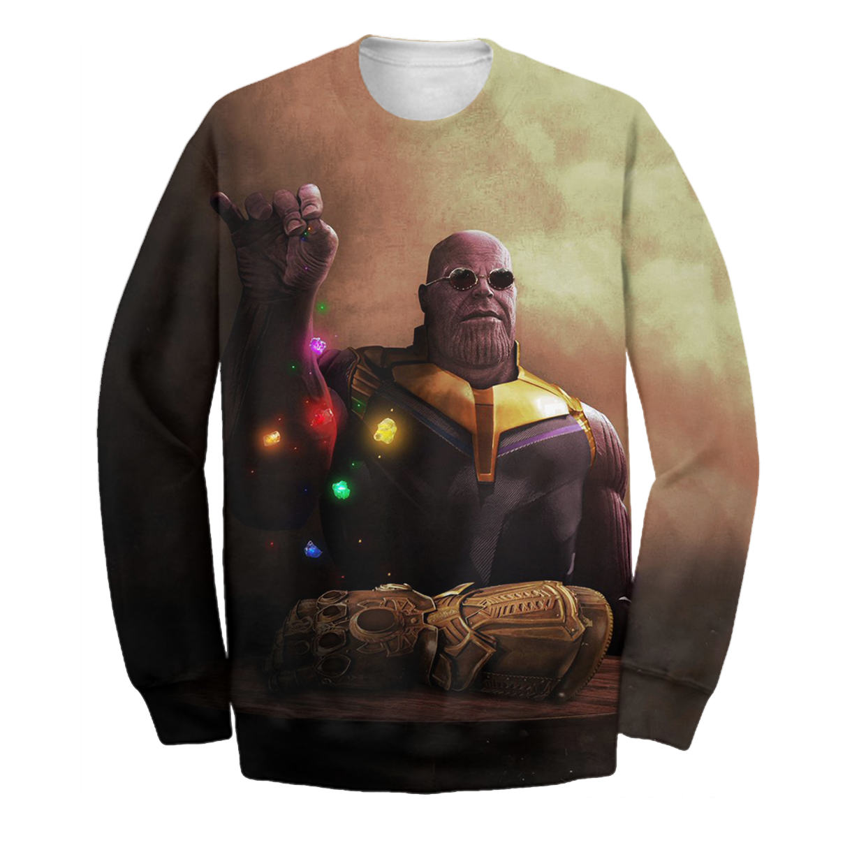 Unifinz MV Thanos Hoodie ThaBae Infinity Stones T-shirt Amazing MV Thanos Shirt Sweater Tank 2022