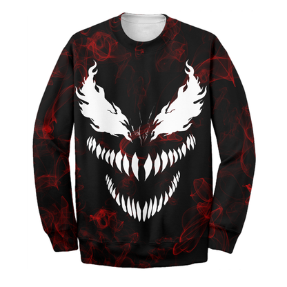 Unifinz Venom MV Hoodie The Red Venom 3D Print T-shirt MV Venom Shirt Sweater Tank 2024