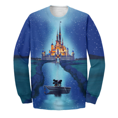 Unifinz DN T-shirt DN Land Castle 3D Print T-shirt Awesome DN Hoodie Sweater Tank 2023