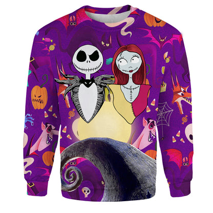 Unifinz TNBC Hoodie Jack's Nightmare Halloween T-shirt TNBC Shirt Sweater Tank 2023