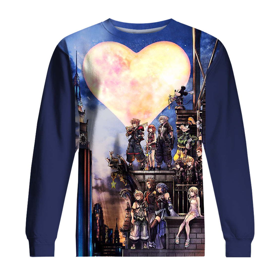 Unifinz Kingdom Hearts Hoodie Kingdom Hearts T-shirt Amazing Kingdom Hearts Shirt Sweater Tank 2023