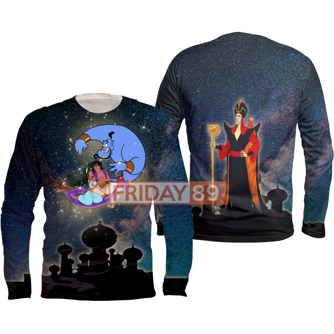 Unifinz DN Aladdin T-shirt Aladdin 3D Print T-shirt High Quality DN Aladdin Hoodie Sweater Tank 2023