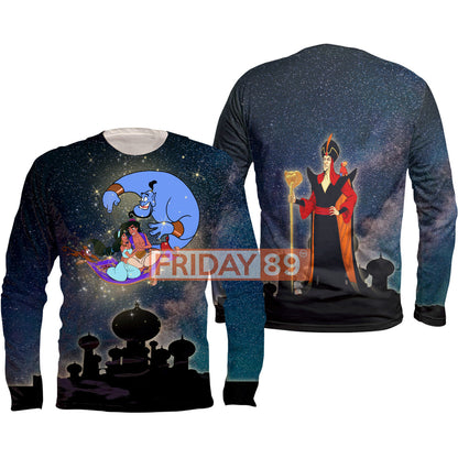 Unifinz DN Aladdin T-shirt Aladdin 3D Print T-shirt High Quality DN Aladdin Hoodie Sweater Tank 2023