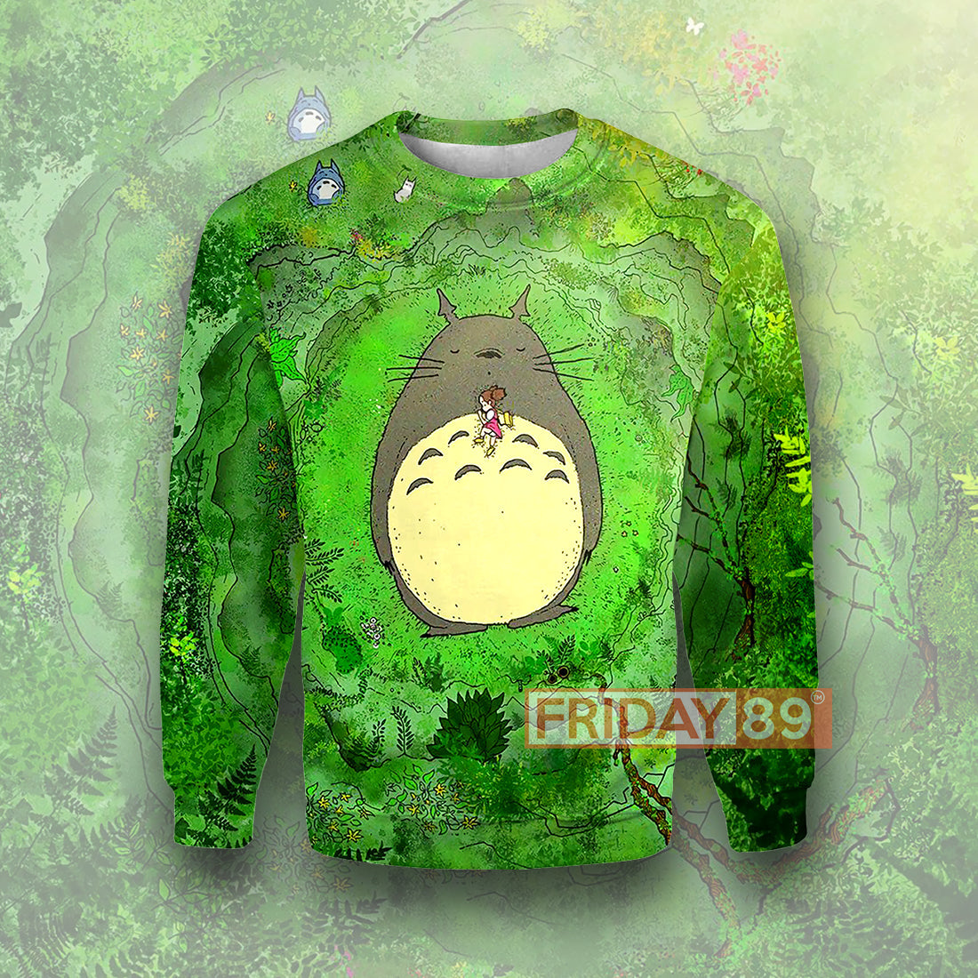 Unifinz GB Hoodie GB Green Totoro Anime T-shirt Awesomr High Quality GB Totoro Shirt Sweater Tank 2023