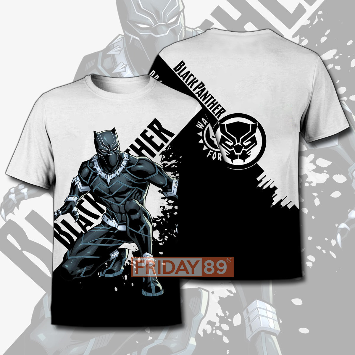 Unifinz MV BP T-shirt BP Strong Panther Wakanda Forever 3D Print T-shirt Amazing MV BP Hoodie Sweater Tank 2025