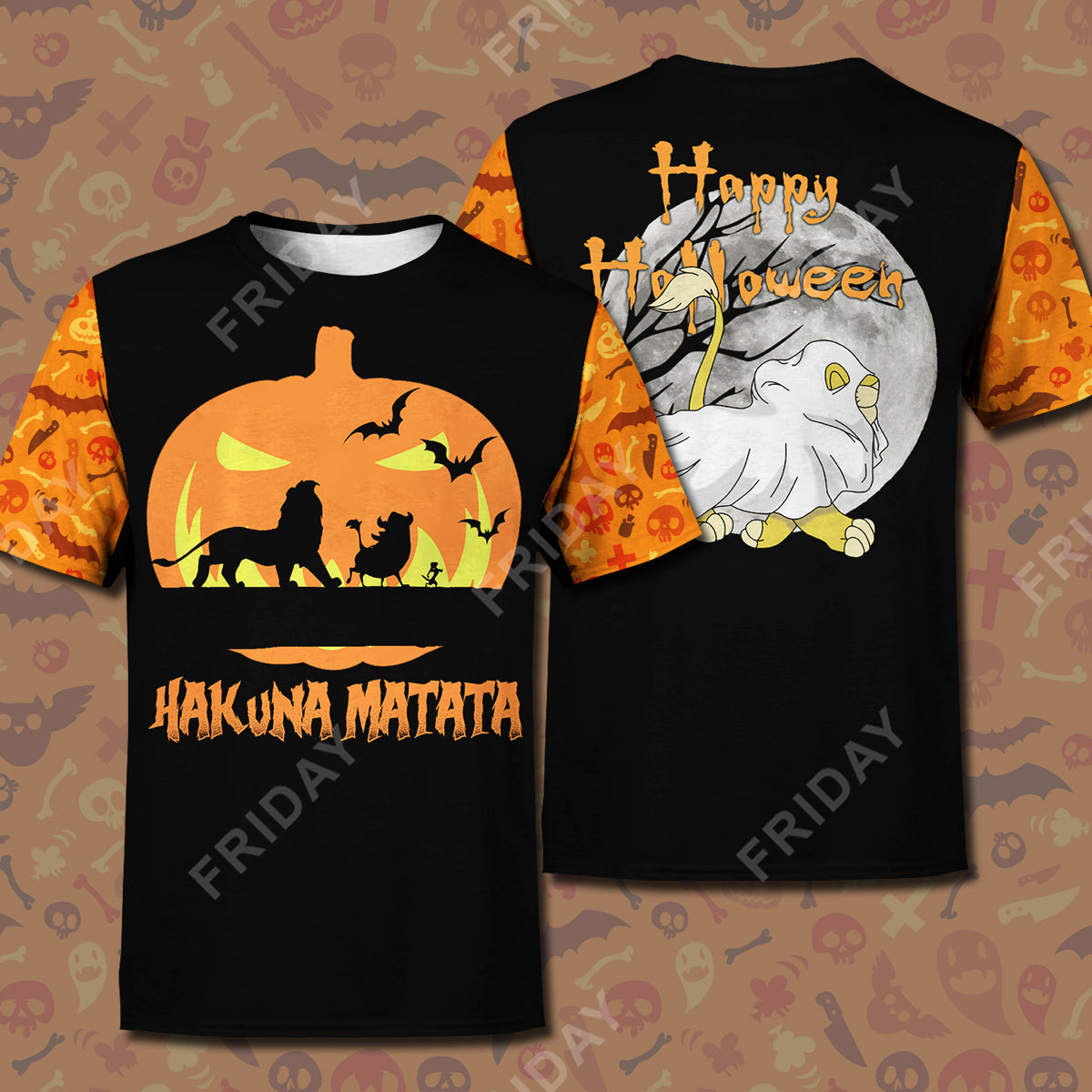 Unifinz DN LK T-shirt Hakuna Matata Happy Halloween T-shirt Awesome DN LK Hoodie Sweater Tank DN Halloween Hoodie Shirt 2025