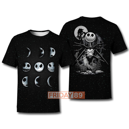 Unifinz TNBC T-shirt King Moon Halloween T-shirt DN TNBC Hoodie Sweater Tank 2024