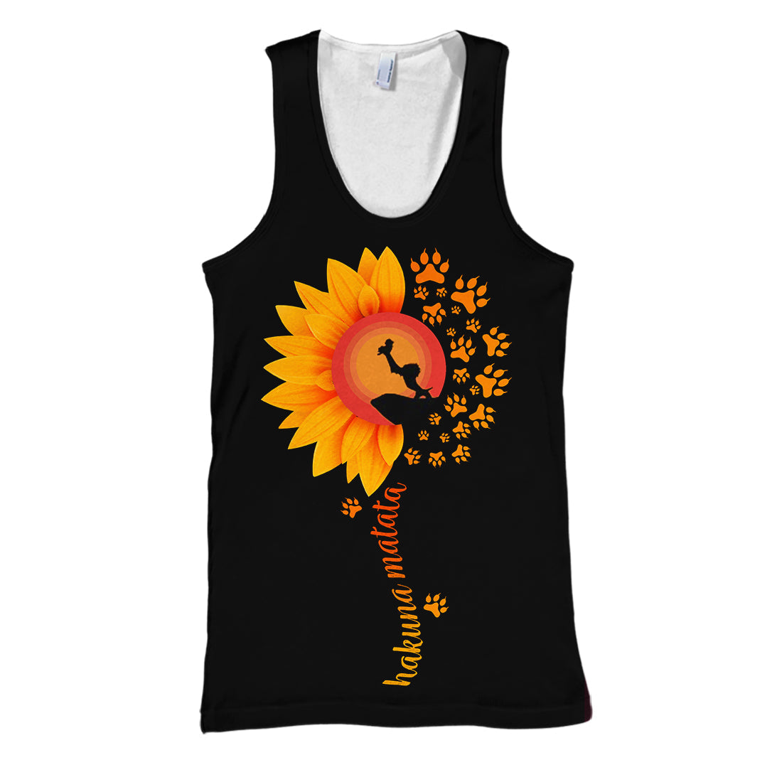 Unifinz DN LK T-shirt Hakuna Matata Sunflower 3D Print T-shirt High Quality DN LK Hoodie Sweater Tank 2026