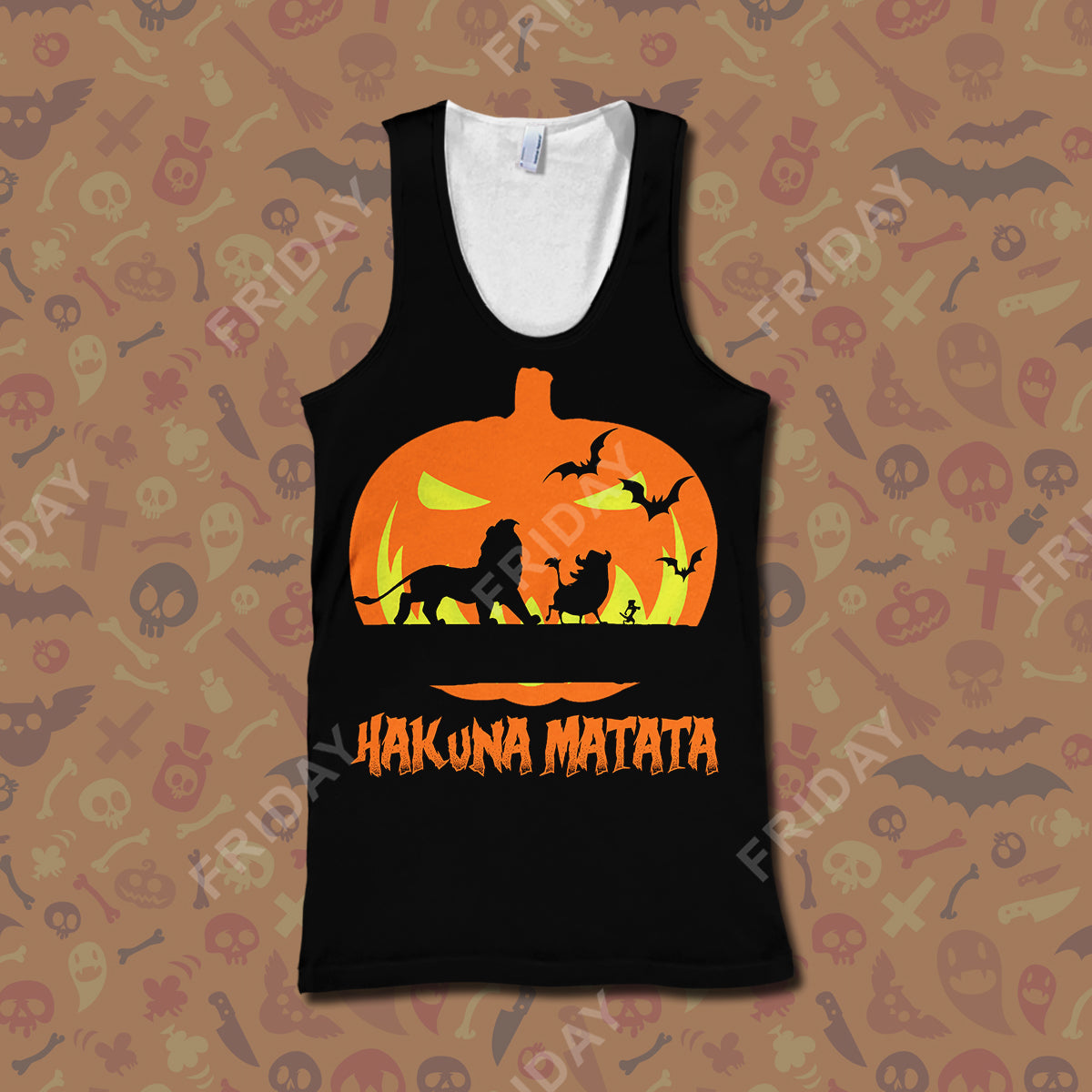 Unifinz DN LK T-shirt Hakuna Matata Happy Halloween T-shirt Awesome DN LK Hoodie Sweater Tank DN Halloween Hoodie Shirt 2024