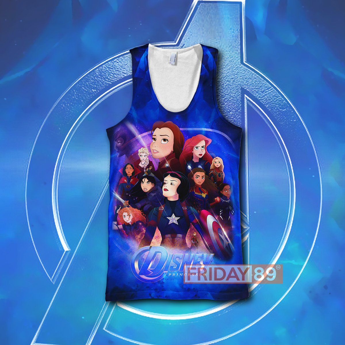 DN Princesses Avs All Over Print Hoodie T-shirt