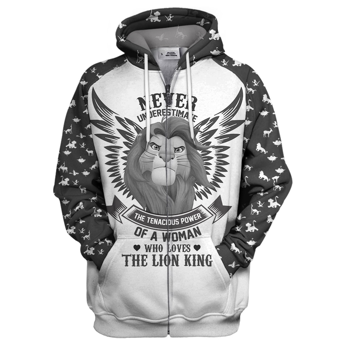 Unifinz DN LK T-shirt Never Underestimate Lion King T-shirt Awesome DN LK Hoodie Sweater Tank 2023