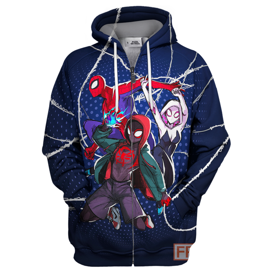 Unifinz MV Spiderman Hoodie Spider Man New Universe 3D Print T-shirt MV Spiderman Shirt Sweater Tank 2023