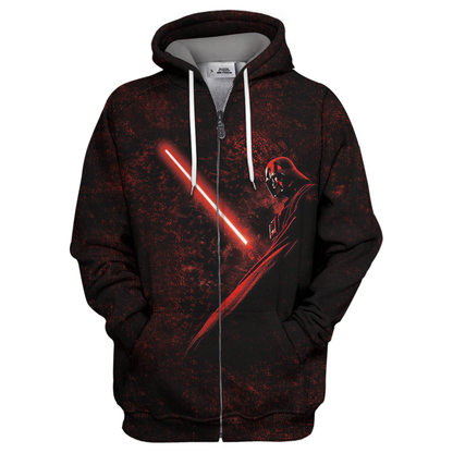 Unifinz SW T-shirt Darth Vader 3D Print T-shirt Awesome SW Hoodie Sweater Tank 2023